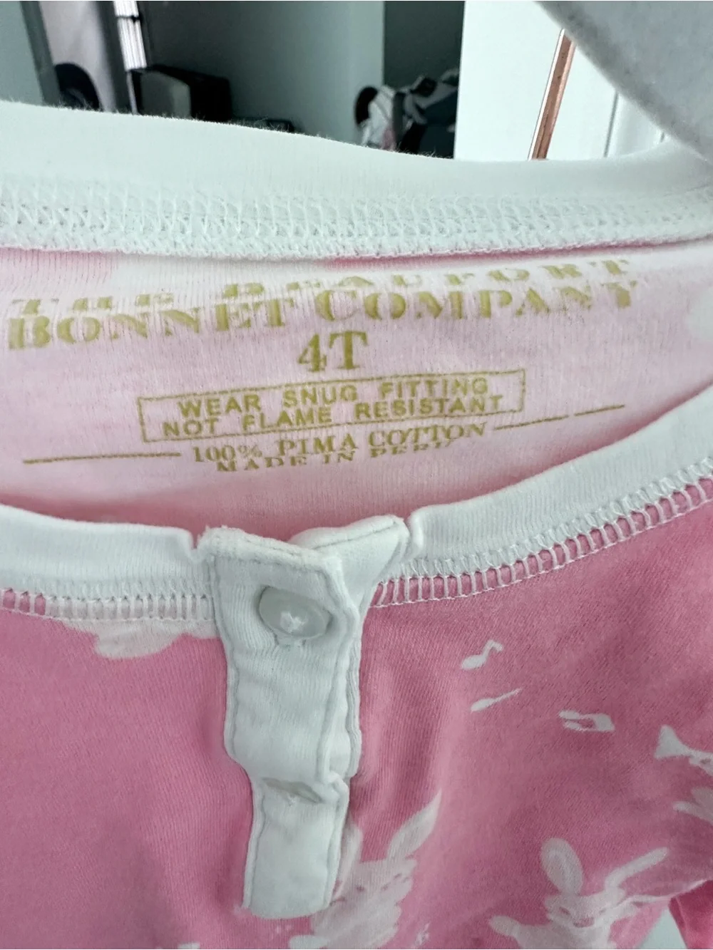 The Beaufort Bonnet Company pjs 4T PLAY condition